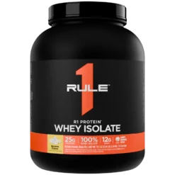 R1 PROTEIN WHEY ISOLATE - Banana Creme, 5 LB